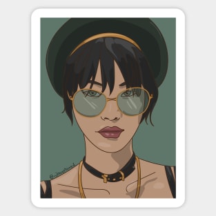 Modern Toph Sticker